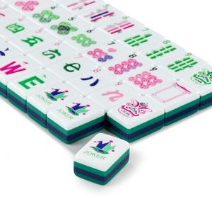 Actualmente está en stock. El lujoso juego de mahjong de cuatro capas al estilo americano es adecuado para que lo utilicen 4 personas. - Product Image 3