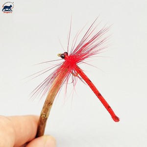 Combo de 5 señuelos artesanales de libélula al por mayor, cebo realista de insecto para pesca con mosca, señuelo flotante de libélula para lubina y trucha - Product Image 3