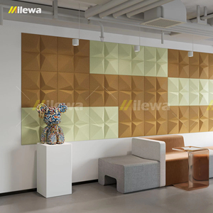 ฝาครอบกันเสียงอะคูสติกขนาดใหญ่ประดับ3D อะคูสติกสี่เหลี่ยมสำหรับสตูดิโอ - Product Image 2