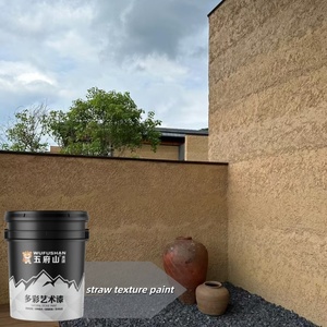 Wufushan Asia Paint Natürliche Gras-Acryl-Basis Pulverbeschichtung zum Auftragen mit Pinsel Umweltfreundlich Direkt vom Hersteller - Product Image 2