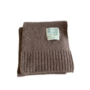 Écharpe en laine tricotée, couleur unie, chaude pour l'hiver, cache-cou pour hommes et femmes, style frais et doux, 100% laine, tricotage warp, origine Jinhua - Product Image 4