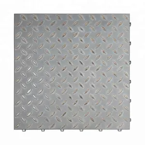 Carreaux de sol de garage, plastique de verrouillage modulaire pp pvc, carrelage de garage