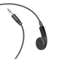 Penjualan TERBAIK Headset 3.5mm Handsfree Earphone Universal Kabel Earbud Headphone Dengan Mikrofon untuk Ponsel