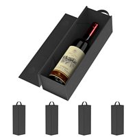Fabrik Großhandel benutzerdefinierter Papier-Karton faltbarer Premium-Whiskey-Geschenk benutzerdefiniert Champagner luxuriöse magnetische Rotwein-Geschenkboxen