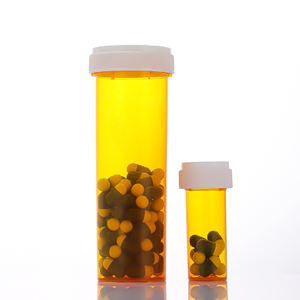 ขวดยาทรงกระบอกพลาสติกทรงกระบอกทรงกระบอกสีส้มสำหรับเด็ก10-60 DRAM ภาชนะบรรจุภัณฑ์สำหรับใส่ยาเม็ดยา - Product Image 3