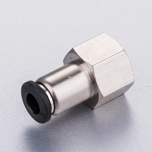 Raccord pneumatique à tube à une touche, filetage femelle, raccord d'air droit - Product Image 6
