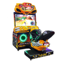 Nouveau simulateur de course automobile de luxe FF de 42 pouces, jeux de moto, arcade, super moto 2, machine de jeu