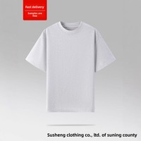 Kaos Oblong Katun Murni Berat 320g, Lengan Pendek, Model Longgar, Bermotif Budaya, Bisa Custom untuk Pakaian Kerja dan Iklan