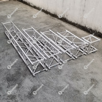 Kkmark - Estructura de Aluminio Cuadrada de 400*400 mm, Estructura de Espiga F44 K44, Certificado Tuv para Eventos y Conciertos