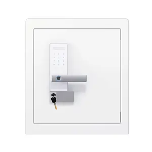 Casseforti personalizzate di lusso con Design Touchscreen biometrico per impronte digitali Box per soldi alta sicurezza 45L bianco