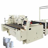 Maquinaria para Pequeñas Fábricas de Papel: Máquina Rebobinadora y Plegadora de Papel Higiénico Good Faith, Conjunto Completo con Máquina Empacadora