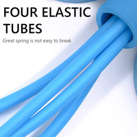 Cuerda de tensión para Fitness, Material TPE, banda de resistencia para entrenamiento muscular, correa de tracción elástica para ejercicio de Yoga para sentarse, tiras de Pedal