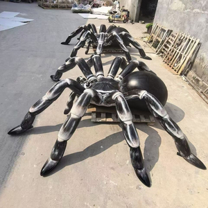 Escultura Decorativa de Araña Impresa en 3D Personalizada, de <span class=keywords><strong>Tamaño</strong></span> <span class=keywords><strong>Real</strong></span>, para Sala de Estar, Hotel, <span class=keywords><strong>Villa</strong></span>, Club, Artesanía Hecha a Mano en Resina - Product Image 4