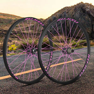 Juego de ruedas <span class=keywords><strong>MTB</strong></span> AM Enduro DH <span class=keywords><strong>26</strong></span> 27,5 29 pulgadas 35mm <span class=keywords><strong>llanta</strong></span> ancha 148 Boost Hub 142 eje pasante 135 QR 6 trinquetes juego de ruedas de bicicleta duraderas - Product Image 5