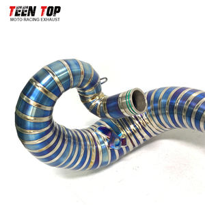 Pabrik Cina murni buatan tangan pipa Titanium 2 stroke untuk KTM TC250/TX300/300 EXC/300 XC-W/EC300/EX250/250SX/300XC knalpot Header - Product Image 4