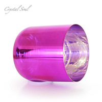 CrystalSoul Titane Électrolytique Violet Chakra Équilibre Reiki Energy Bowl Vente en gros Direct Bas Prix Quartz Produit