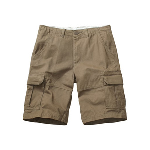 Shorts cargo homme coupe moderne, jambe légèrement fuselée, design de poches minimaliste, tissu Oxford, séchage rapide, écologique, longueur genou - Product Image 1