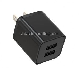 Mini 2.4A Dual Port Fast Charging Head US Multi-Port <b>Plug</b> <b>Adapter</b> for Android Phones and IPhones 15 Pro Max Electric Type - Product Image 6