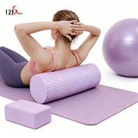 Nouveautés : Accessoires de fitness pour la maison – Rouleau de yoga en EVA de 60 cm pour la relaxation musculaire et la remise en forme, colonne de yoga pour les jambes, idéal pour le studio