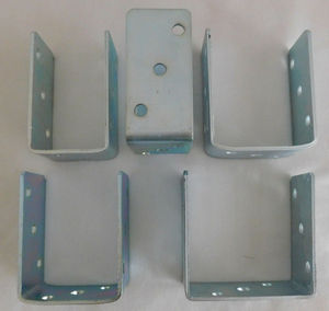 Độ Dày 4Mm Heavy Duty Mạ Kẽm ("<span class=keywords><strong>U</strong></span>" Hình Dạng) Bài Hàng Rào Chân Neo - Product Image 2