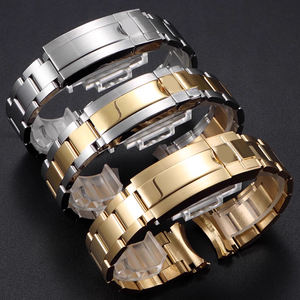 <span class=keywords><strong>Montre</strong></span> pour homme Rol-e-lix avec <span class=keywords><strong>bracelet</strong></span> en acier, <span class=keywords><strong>bracelet</strong></span> Rlx Green Subm-ariner en acier inoxydable massif avec fermoir pliant 20mm21mm - Product Image 6