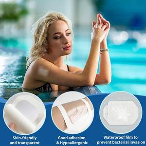 Apósito Adhesivo Transparente Estéril para Fijación de Vías Intravenosas, Desechable, en Oferta Kit de Vendaje para Fijación de Cánulas, Película de Poliuretano - Product Image 5