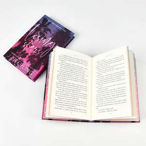 Libro de Papel de Arte con Tapas Duras y Bordes Pintados Personalizados, Impresión de Novelas Románticas, Encuadernación Cosida, Edición Especial de Lujo, con Película Protectora - Product Image 5