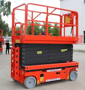 Gunting listrik dapat digerakkan, Platform pengangkat bersambungan, meja angkat hidrolik seluler dengan pompa, komponen inti gir Motor - Product Image 2