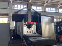 Fraiseuse à portique 5 axes Supertech GMC3060u |   Single |   Automatique |   Fanuc |   Très résistant |   Capacité de charge de 25 tonnes |   Alliage de titane