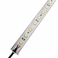 Bande LED rigide étanche 12V DC 5050, barre lumineuse LED rigide pour enseignes extérieures, éclairage de vitrine