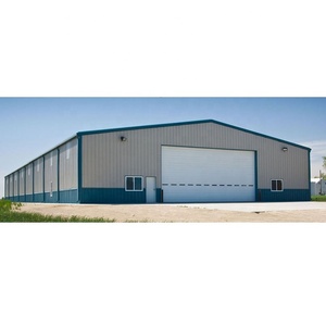Officina di stoccaggio industriale pronta per la costruzione di capannoni <span class=keywords><strong>in</strong></span> acciaio prefabbricati con struttura <span class=keywords><strong>in</strong></span> <span class=keywords><strong>ferro</strong></span> - Product Image 1