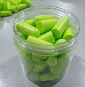 Vente en gros <span class=keywords><strong>de</strong></span> bouchons d'oreille avec logo personnalisé Bouchons d'oreille jetables en éponge PU avec suppression du <span class=keywords><strong>bruit</strong></span> pour la protection auditive du sommeil - Product Image 6