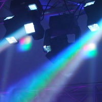6x10W RGBW LED tête mobile pour boîte de nuit
