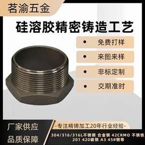 Tuerca Hexagonal Mingyu Hardware MY260819 de Acero Inoxidable Fundido, Piezas de Motor Eléctrico Mecanizadas con Precisión - Product Image 5