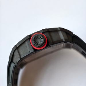 Reloj Mecánico a Prueba de Agua de la Mejor Calidad Hecho a Medida, 44.5mm, Movimiento UMI Factory RMAL1, RM035-02 NTPT, Esqueleto de Carbono, Reloj RM - Product Image 4