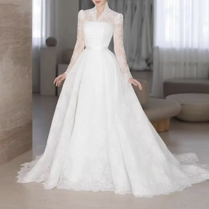 Wholesale Modest Princess Wedding Dress Embroidered Lace Appliques |  Alibaba.com