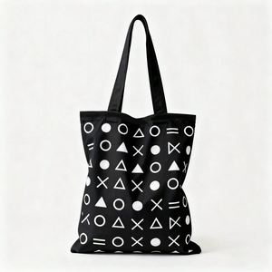 Custom Fashion Eco Friendly <b>Canvas</b> Cotton Tote <b>Bag</b> <b>Large</b> Capacity Recycle Cotton Shopping <b>Bag</b> - Product Image 1