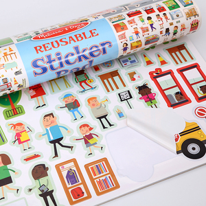 Libro di Adesivi Personalizzati per Bambine con Attività Statiche Rimovibili, Cartoni Animati, Riutilizzabili, con Stampa UV, Impermeabile, Giocattolo Educativo - Product Image 2