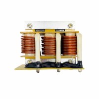 Réacteur de ligne triphasé ZXY ZXY-EI80 60A, bobine de refoulement AC 11,5uH pour convertisseur de fréquence 380V 400V