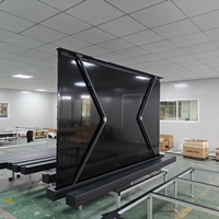 Écran de projection motorisé TELON 120 pouces 16:9, tension électrique, pour projecteur laser UST ALR, écran de sol motorisé ALR en PET Crystal