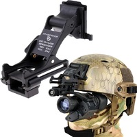 NVG braket nilon logam J braket lengan Mich M88 helm PVS-7 PVS-14 taktis visi malam dudukan NVG