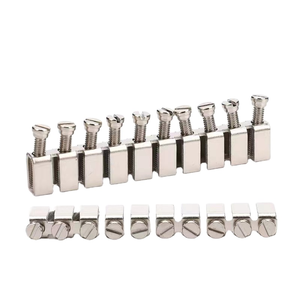 Bloque de terminales de carril DIN de conexión de tornillo de puente fijo UTL JFB - Product Image 1