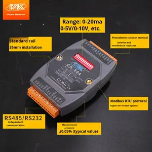 وحدة استحواذ بيانات ذكية عالية الدقة 24 بت، أحادية القناة، ثنائية الواجهة، لإشارة الجهد والتيار - Product Image 4