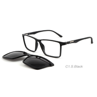 Clips de maintien polarisés pour lunettes de sport, aimant, lunettes TR90, clip magnétique pour lunettes de soleil, pour hommes et femmes