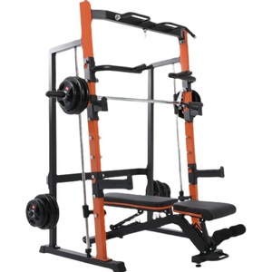 Machine multifonction tout-en-un Smith, appareil d'entraînement fonctionnel, rack de musculation, équipement de gym/fitness - Product Image 5