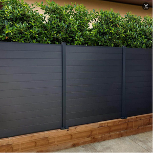 Wpc Esgrima y Decking Moderno Respetuoso del medio ambiente Impermeable WPC Valla Panel <span class=keywords><strong>de</strong></span> pared Poste <span class=keywords><strong>de</strong></span> valla compuesta al aire libre <span class=keywords><strong>para</strong></span> invernadero - Product Image 2