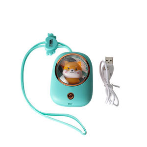 Mini ventilateur USB portable, rechargeable, à trois vitesses, avec contrôle par bouton, design dessin animé, pour extérieur, mignon, en forme d'animal, chauffe-mains électrique - Product Image 6