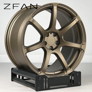 Rines ZFAN 5x112 de Aleación de Aluminio Forjado de 17-19 Pulgadas, Rines Personalizados <span class=keywords><strong>para</strong></span> Auto de Carreras <span class=keywords><strong>para</strong></span> <span class=keywords><strong>Mini</strong></span> <span class=keywords><strong>Cooper</strong></span> <span class=keywords><strong>S</strong></span> JCW F56/<span class=keywords><strong>R56</strong></span>, Nuevo Acabado Negro - Product Image 6