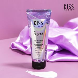 โลชั่นบำรุงผิวกายผสมน้ำหอม พร้อมสารเพิ่มความกระจ่างใส Kiss My Body Healthy Skin Booster SPF 30 PA+++ กลิ่น FIERCE 180 กรัม ไฮยาลูรอนิค แอซิด 8 ชนิด - Product Image 2