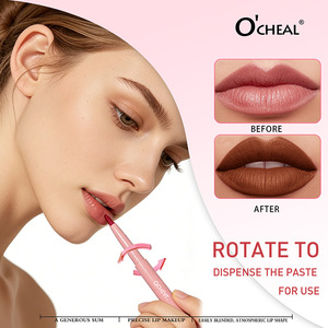Delineador <span class=keywords><strong>de</strong></span> <span class=keywords><strong>Labios</strong></span> Mate Aterciopelado, Acabado Suave, Textura Cremosa, Larga Duración, Resistente al Agua, Lápiz para <span class=keywords><strong>Labios</strong></span> Precisos - Product Image 3